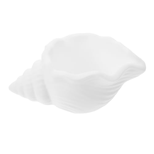 BESTYASH Platillo De Caracola Ayudante De Cámara Bandeja De Baratija del Océano Decorativo Decoración Caparazón Estético Plato Forma Cuenco De Concha Tazón Yeso