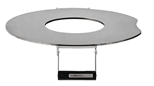 Breeo SearPlate Griddle X19 | Compatible With X Series 19 Smokeless Fire Pit | Carbon Steel Searing Surface | USA Made | Live-Fire Cooking Accessory