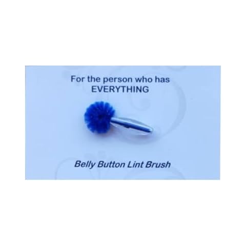 RALIYATX Cleaning Brush, Back Brush Navels Brush Belly Button Cleaner Face Brushes for and Exfoliates - Dark Blue Cover