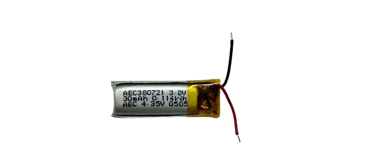 KP Original -AEC380721 3.8v 30mah Rechargeable Battery for syska Bluetooth,Bluetooth Headset, DIY, Toys 30 mah-image-12