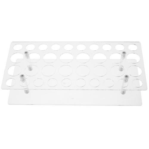 Organizador de perfumes compacto para evitar caídas en el tocador