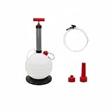 MotiveTech 6L Öl-Absaugpumpe inklusive verschiedener Sonden manuelle Ölabsaugpumpe auslaufsicher Ölwechselvorgang Handpumpe für Bootsbesitzer, Heimwerker