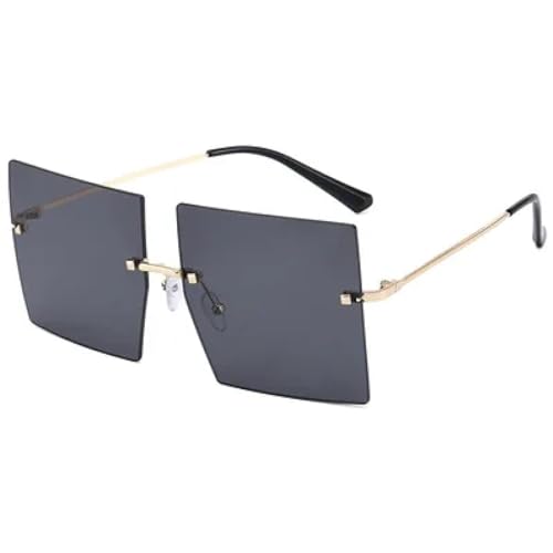 Lunettes de soleil vintage femmes tendance sans monture pour vos terrasses et plages