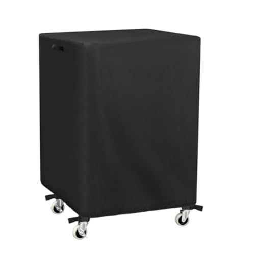 NINMORTH Media Cart Cover AV Carts & Computer Presentation Stands 72 x 46 x 102 cm, para tela Oxford 420D resistente, resistente al viento con cordones