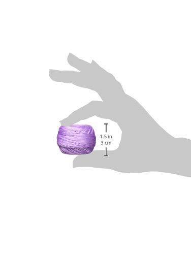 Hilo de Algodón Perla DMC Talla 8 Lavanda Medio miniatura 2