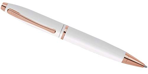Cross White Medalist And 23Kt Rose Gold Ballpoint Pen #TOP5