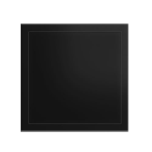 Flush-Mounted Metal Access Cover, Attic Inspection Hatch, Tool-Free Installation, Inspection Door for Ceiling and Wall Cavities(Black,25x35cm)