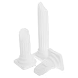 Statue en plâtre d'une facture exquise, représentant une colonne romaine. idéale pour la décoration intérieure et comme accessoire de photographie