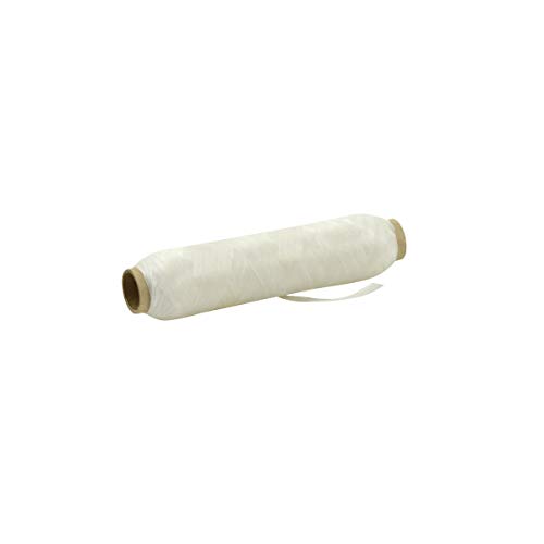 Hilo de Sinew Artificial Cera Blanca 20 Yds Resistente 70 Lb miniatura 2