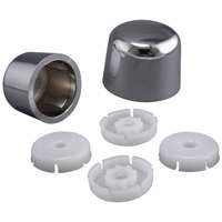 Plumb Pak Toilet Bolt Caps Decorative 1/4 