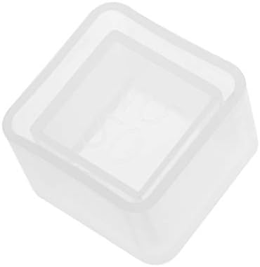 Cube Flower Pot DIY Craft Silicone Molds Garden Planter Cement Concrete Vase Soap Molds