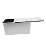 Holibanna Toastbrotform Mit Deckel Antihaftbeschichtete Metall Brotbackform Kastenform Für Sandwichbrot Leichtes Backen Zuhause