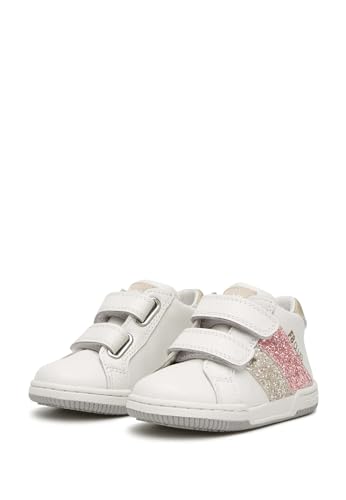 Baskets en cuir pailleté Falcotto BETZI 2 VL avec double scratch ajustable - 3
