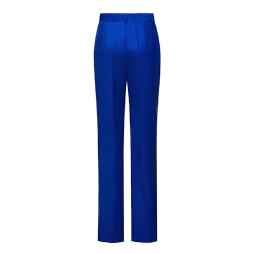 Elegant Burgundy Work Suit for Women - Stylish 2-Piece Business Pantsuit by YSMLOIU, Size 18 - Image 5