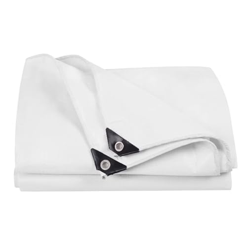 Bâche de protection robuste en toile imperméable avec œillets pour toit et camping