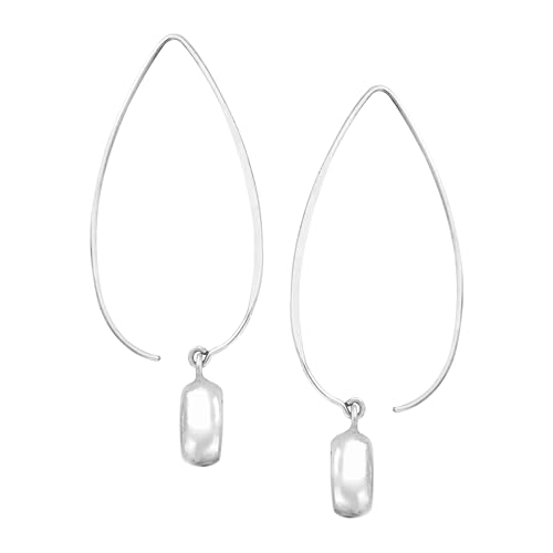 Silpada 'Wire Drop' Earrings in Rhodium-Plated Sterling Silver2