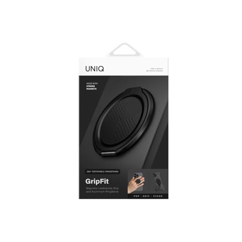 Béquille téléphone portable UNIQ GRIPFIT Classic 360 avec anneau magnétique puissant