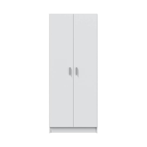Armario multiusos blanco mate Habitdesign de 180x73x37 cm 6
