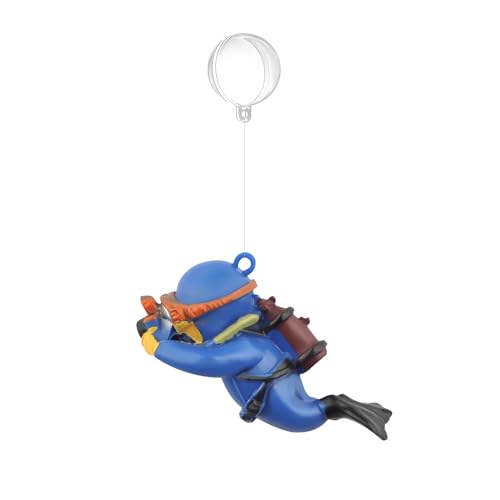 onesimcr Floating Fish Tank Decorations, Aquarium Decorations, Lovely Diver Fish Tank Decorations, Floating Device Fish Tank Accessories，Suitable for All Kinds of Fish Tanks…