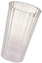Pack of 20 Elegant Heavy Duty Large Reusable Plastic Cups | Large Plastic Tumblers | Plastic Pint Glasses - 16oz (450ml)