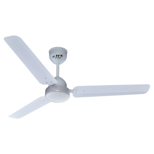 Image of Remote Controlled 1200MM Mini Champ | BEE 5 star Rated Energy Efficient Ceiling Fan | Advanced Green Heart BLDC Technology | 3 Years Warranty | Runs 33 hours /unit Electricity | Shiny White