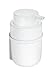Produktbild WENKO Turbo-Loc Seifenspender Carpino, Pumpspender aus hochwertigem Kunststoff zum Befestigen ohne Bohren auf glatten Oberflächen für bis zu 250 ml Flüssigseife, Wandhalter aus Metall, Weiß