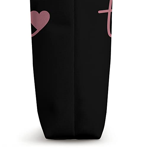 Bolso Tote para niña 13 años diseño corazón miniatura 3