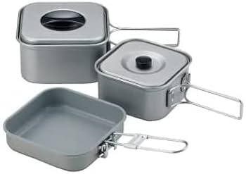 Amazon | ユニフレーム (UNIFLAME) 山クッカー角型3 ＆ マルチボード +