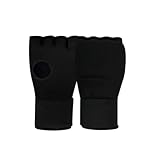 Kids Beginner Boxing Inner Gloves Padded Punching Boxing Mitts Child Muay Thai Training Gloves with Adjustable Wrist Strap for 7-9 Years