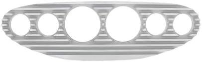 United Pacific 110481 Dash Panel, Finned Style, Aluminum, 6 Gauge
