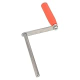 Large compatibilité : compatible avec la plupart des manivelles de remplacement pour mâts de drapeau, cette manivelle s'adapte à divers systèmes de treuils pour mâts et remorques de bateaux. manivelle de remplacement manuelle, accessoires pour drapeaux