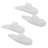Material suave que se puede quitar: trata tus pies como te lo mereces. Todos los días sus pies trabajan mucho y están expuestos a cargas pesadas. Estos separadores de dedos están hechos de elastómeros termoplásticos súper suaves y elásticos y evitan que los dedos de los pies se froten o se superpongan entre sí.