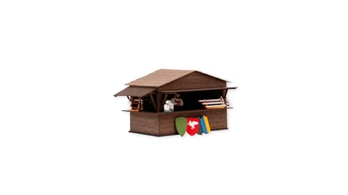 Kit à thème marché médiéval 65618 H0 coffret de maquettes à monter