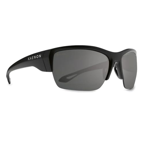 Kaenon Unisex Arcata SR Sunglasses (Matte Black Gun Ultra Black Mirror)