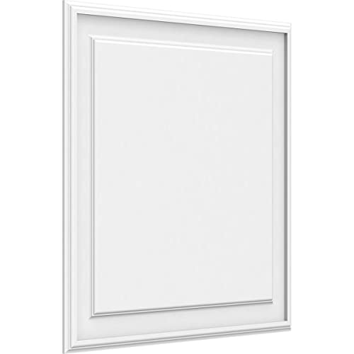 Ekena Millwork 28"W x 28"H x 5/8"P Legacy Raised Panel Decorative Wall Panel