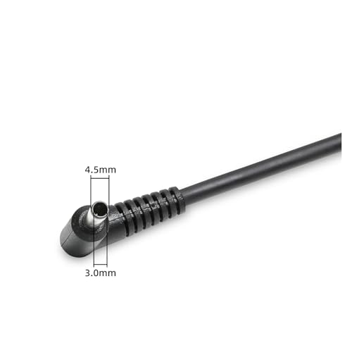 Adaptador de CA 19,5 V para solucionar fallos de carga con su conector de 4,5 x 3,0 mm 4