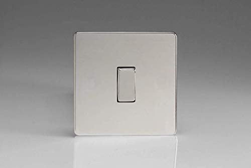 Varilight XDC1S Light Switch Polished Chrome,86x86x25mm