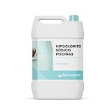 Desinfección inmediata. SERVYPOOL - Cloro líquido Concentrado, hipoclorito sódico. Garrafa 20 L (25 Kg)
