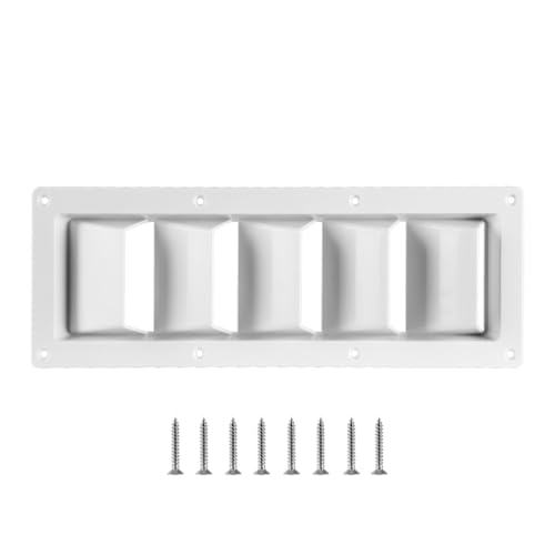 Grille d'aération de bateau en ABS persiennes pour aération camping-car et remorque