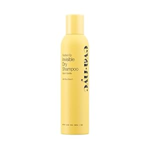 Eva NYC Invisible Dry Shampoo Spray – Oil-Absorbing, Removes Odor & No White Cast – Freshen Up Dry Shampoo For Women – For Light, Dark + Oily Hair – Warm Vanilla Scent – 5.3 oz