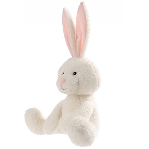 Apricot Lamb Toys Plush White Rabbit Bunny Stuffed Animal Soft Cuddly Perfect For Child 14 Inches #TOP2