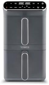 Tower T17190GRP Vortx XL Dual Stack Air Fryer