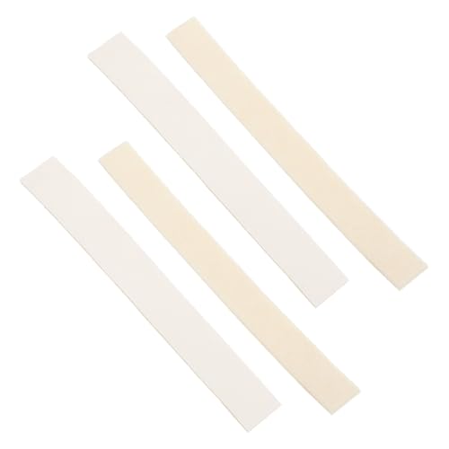 ERINGOGO Flute and Clarinet Accessories 4pcs Felt Strip Mute Sound Absorbing Felt Pads Easy to Install for Woodwind Instruments