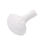 Zip Ties 100 Pack,White Cable Tie, Wire Ties for Indoor and Outdoor Use(4inch)
