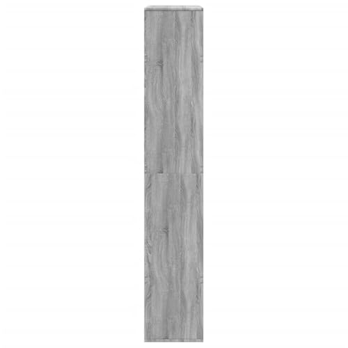 Estantería moderna y robusta gris Sonoma de 187,5 cm de alto para libros 7