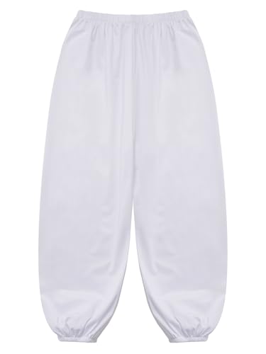 TiaoBug Children Kung Fu Pants Sweatpants Boys Girls Elastic Waistband Taichi Martial Art Practice Pants4