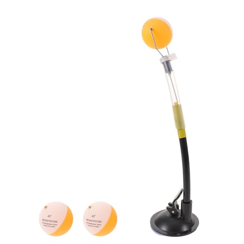 Entraîneur de tennis de table avec ventouse et tige flexible réglable à 360°