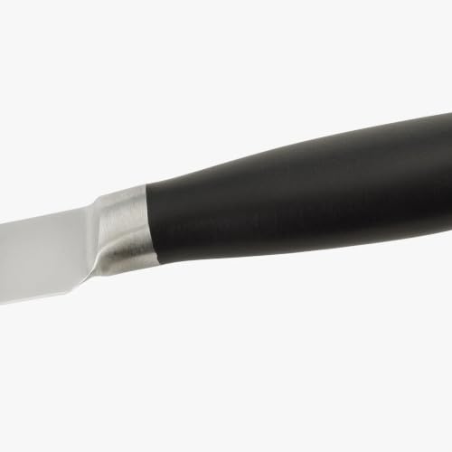 Miniatura 2 de Arcos Cuchillo Para Jamón Forjado Con Hoja Acero Inoxidable 250 Mm. Cuchillo Cocina Profesional. Resistente Al Óxido Y La Corrosión. Hoja Flexible Y Borde Suave. Serie Clara. Color Negro.