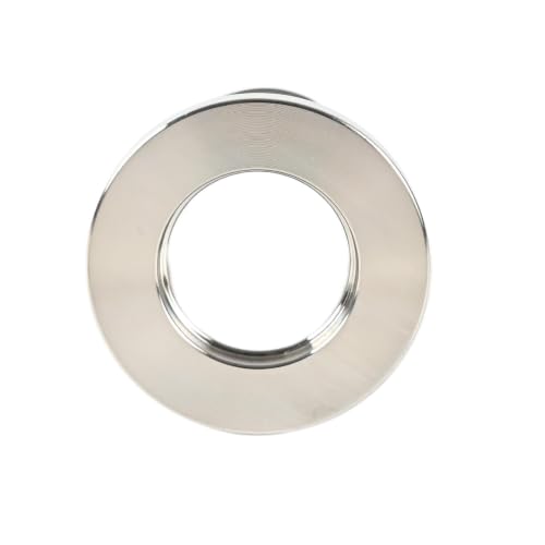 Image of QiiMii KF16 Flange to 20mm Rubber Hose Barb Adapter Fitting 304 Stainless Steel for Vacuum