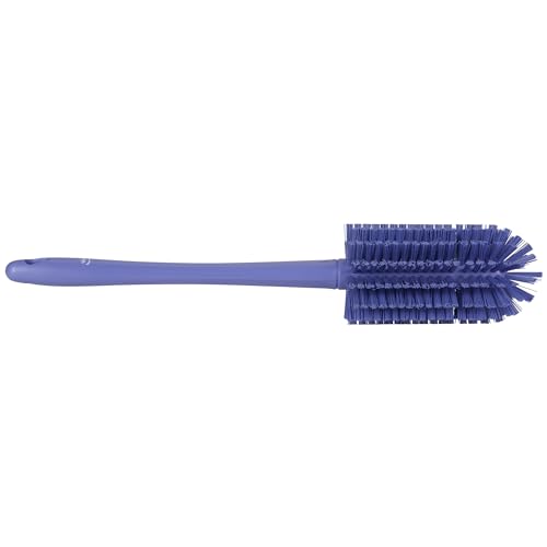 Image of Vikan 5382808 Pipe Brush with Handle, one Piece, 3.1 inch, Medium, Purple